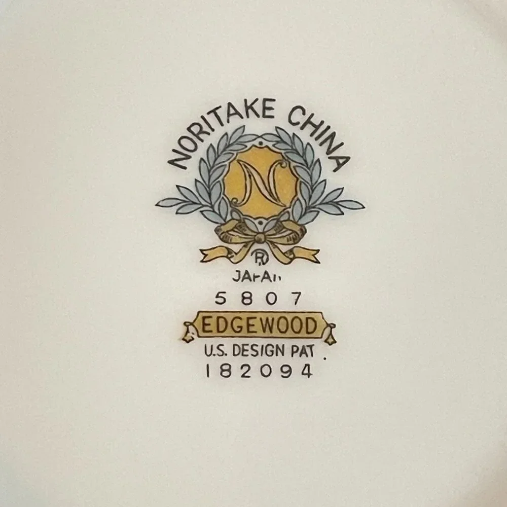 Noritake China Edgewood 5807 Lugged Bowl Cereal Handles Rose Floral 6 Available